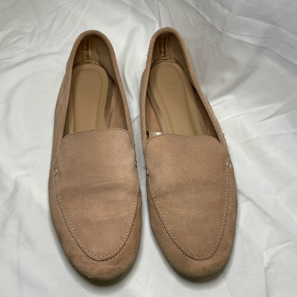 Blush Moccasin Flats